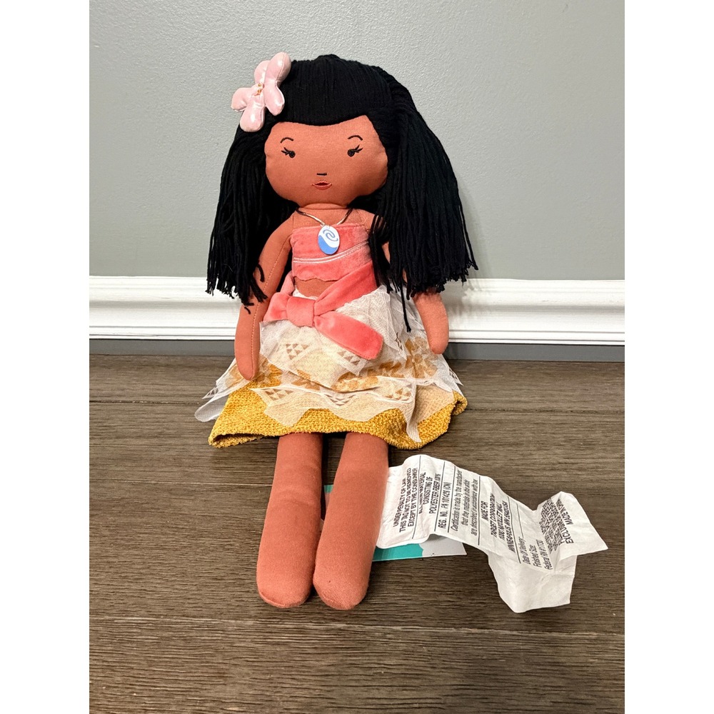 Disney Moana Pillowfort Throw Pillow Plush Rag Doll New With Tags Kids Decor